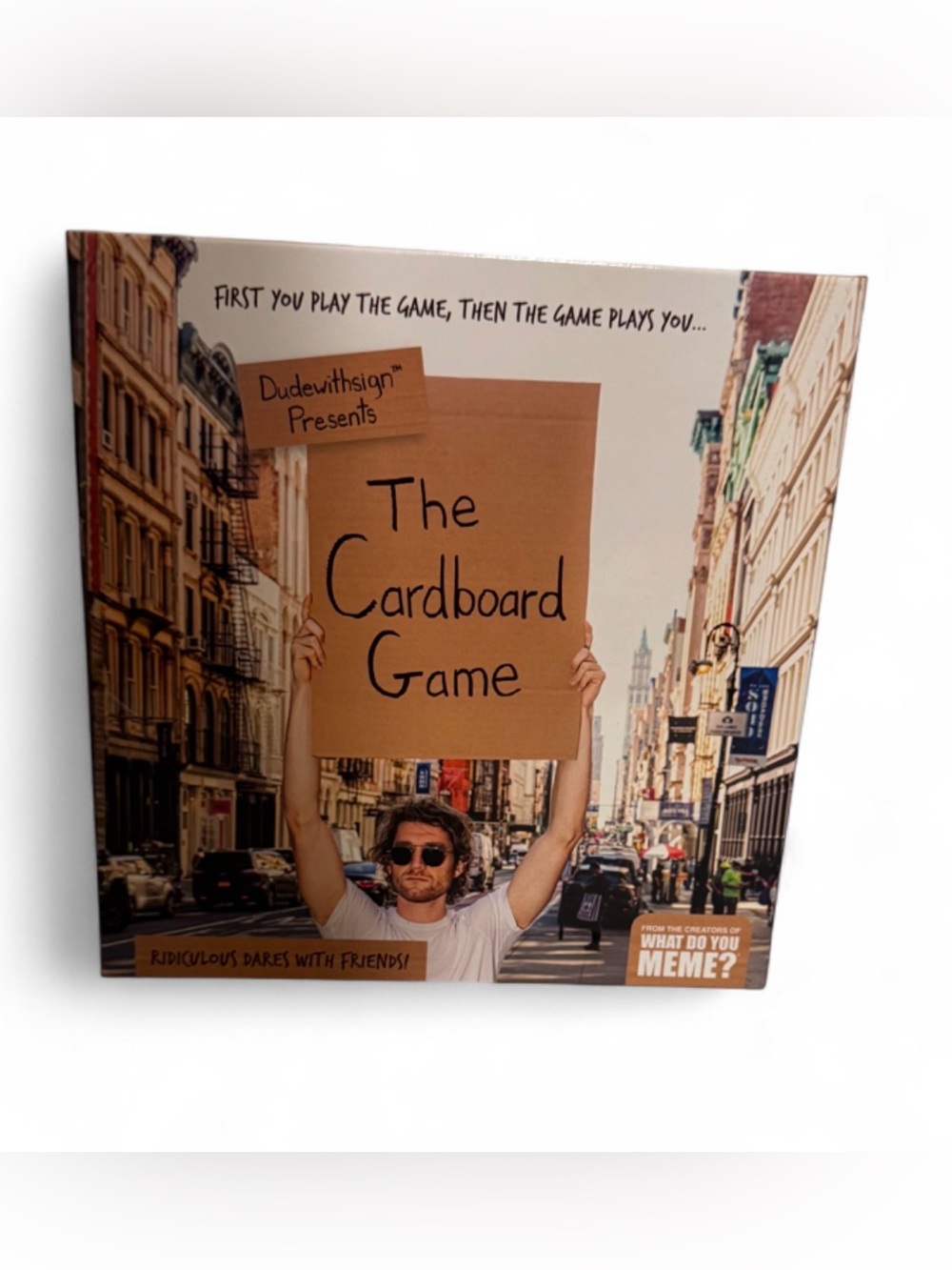 The Cardboard Game - Brown Box Party Game